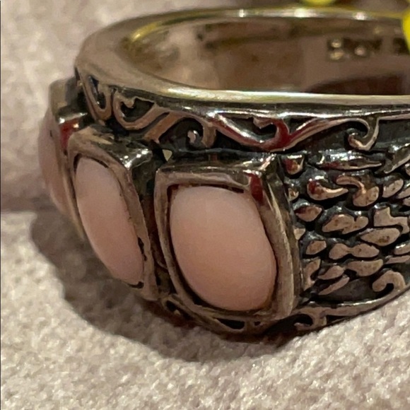 Peruvian Opal Silver 925 Ring NWTS - Picture 6 of 6